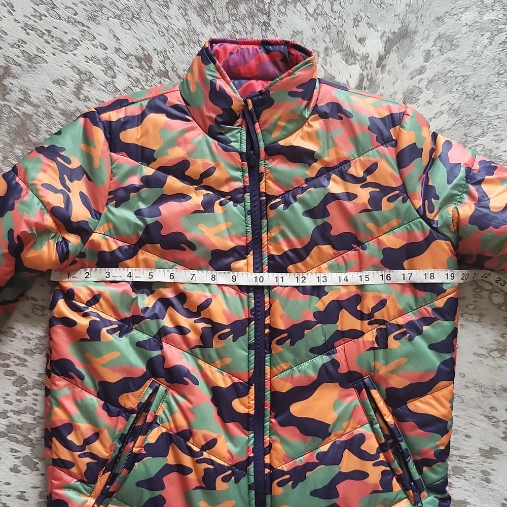 Mother The Two Faced Puffer Reversible Camo Jacket SzXS - Picture 3 of 9